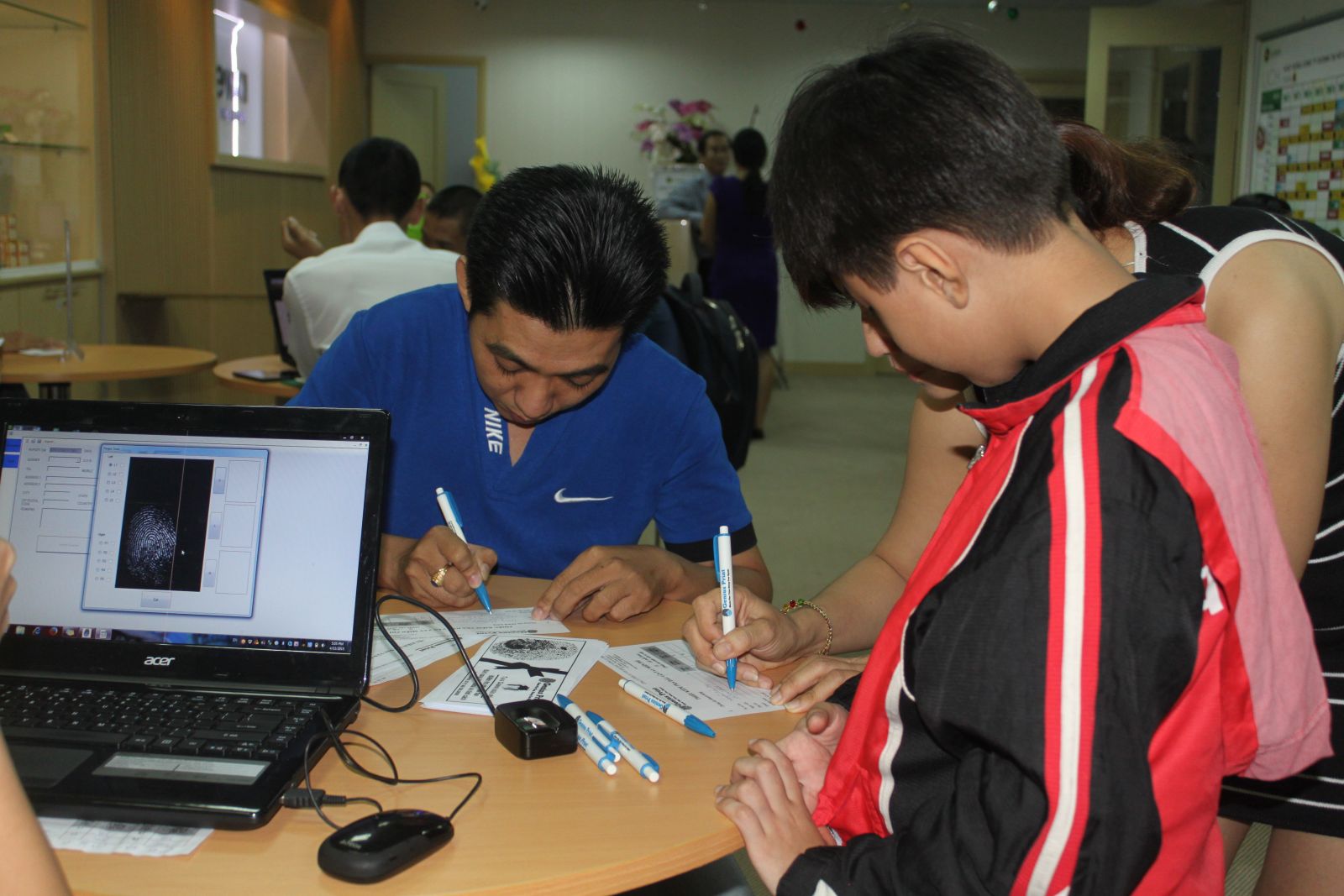 kiểm tra dấu vân tay, sinh trắc dấu vân tay, miễn phí kiểm tra dấu vân tay, sinh trắc dấu vân tay, genius print