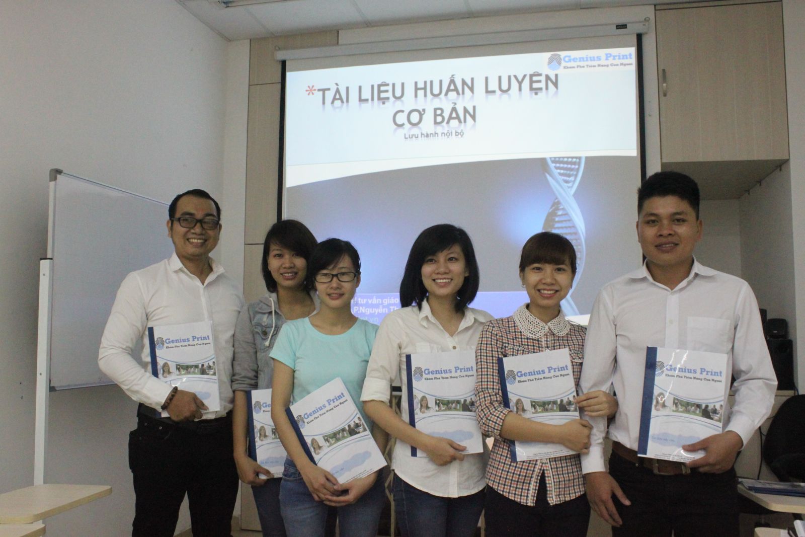 genius print training khóa 6 sinh trắc học dấu vân tay