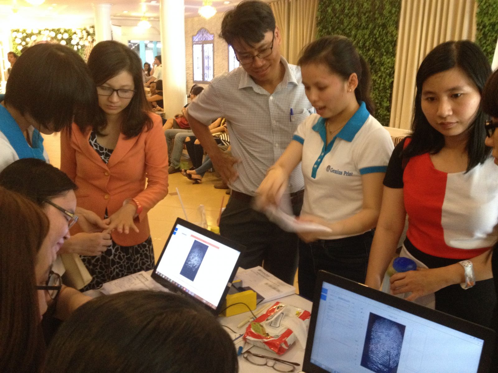 sinh trắc học dấu vân tay