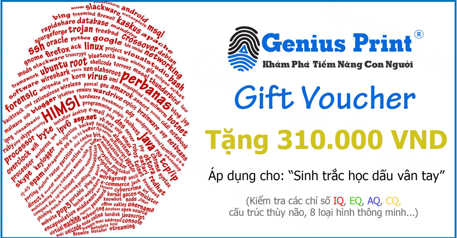 sinh trắc học dấu vân tay miễn phí